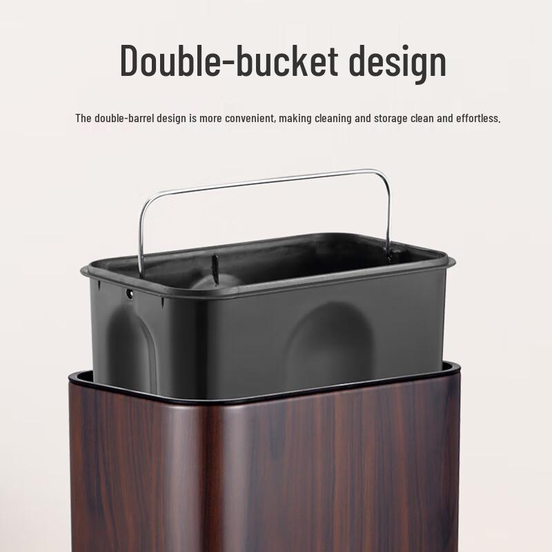 Yimeide Stainless Steel Wet/Dry Separation Tea Waste Bin