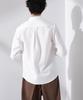 Nano Universe Standard Regular Collar Long Sleeve Size Shirt, Men's, XL, 030, White, 672-5120202