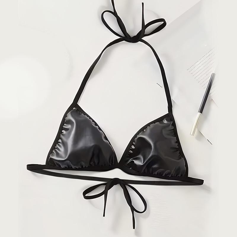 Varsbaby Women's Sexy Triangle Back Straps Bra