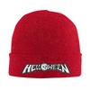 Helloween Rock Band Warm Knitted Cap Winter Knit Bonnet Hat Skullies Beanies Hip Hop Caps for Unisex