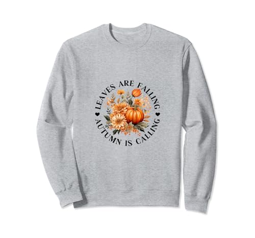 Autumn design with falling leaves.