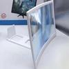 12 Inch Large Screen 3D Hd Amplifier Curved Screen Mobile Phone Screen Magnifier Smartphone Video Amplifier Stand Holder