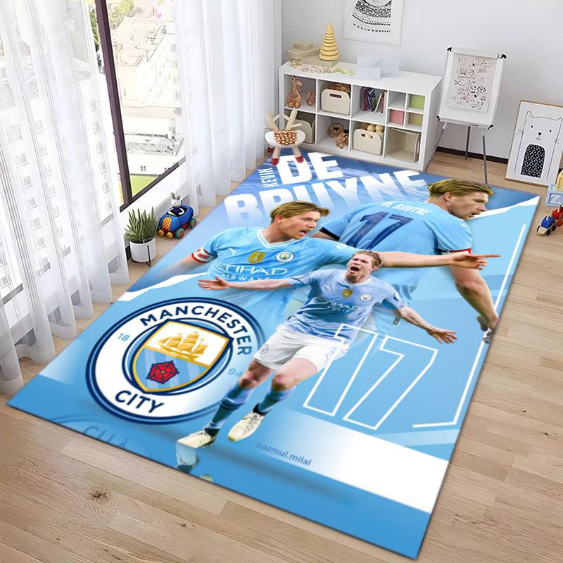 Former Manchester City F.C. Belgian athlete Kevin De Bruyne carpet is suitable for living room and bedroom doormats office balcony decorative carpet 1