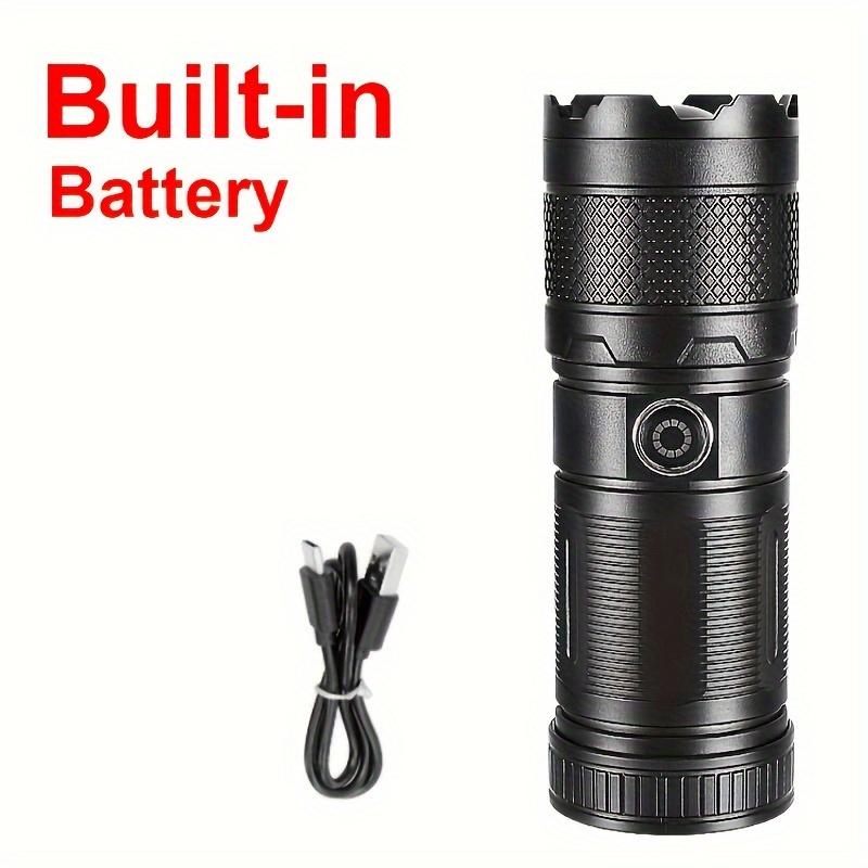 

3000LM Мощный Сверхъяркий Светодиодный Перезаряжаемый Фонарик COB Прожектор Тип-C Зарядка Мощный Фонарь Портативный Светодиодный Фонарь Встроенный Аккумулятор built in battery