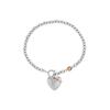 Dámský stříbrný náramek Olivia Burton Classic Knot Heart (obj24100035)
