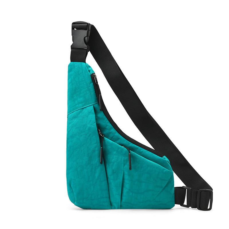 Casual Men Chest Pack With Waterresistant Fabric For Commuting