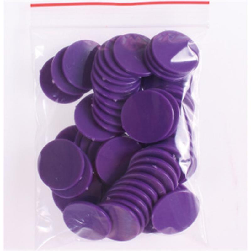 100Pcslot 25Mm Plastic Poker Chips Casino Bingo Markers Token Fun Family Club Board Games Toy Creative Gift 9 Colours