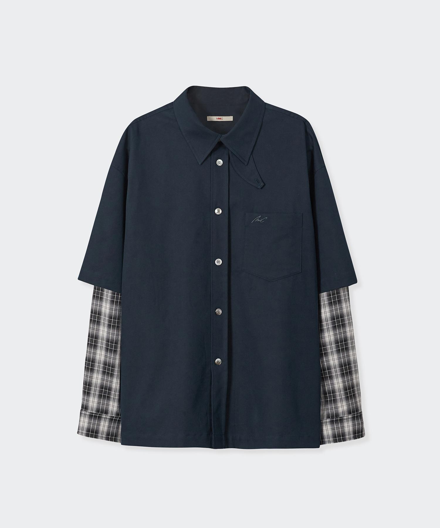 Mmic Dual Shirt Navy L