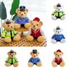 Cute Teddy Bear Plush Toy For Firefighters And Police Officers Perfect Gift For Qixi Festival 30cm/25cm