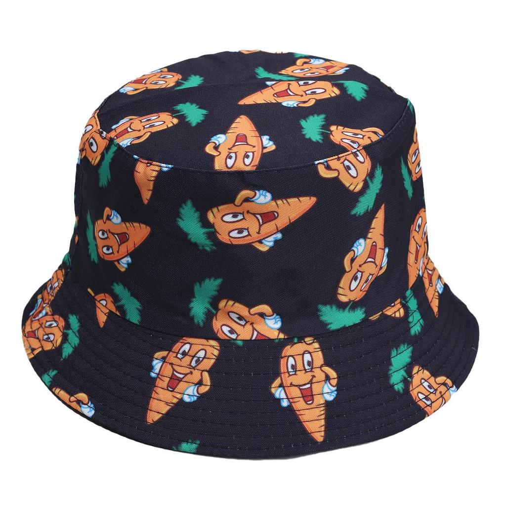 2026 Lemon Pattern Reversible Bucket Hat for Men & Women – Summer Sun Protection