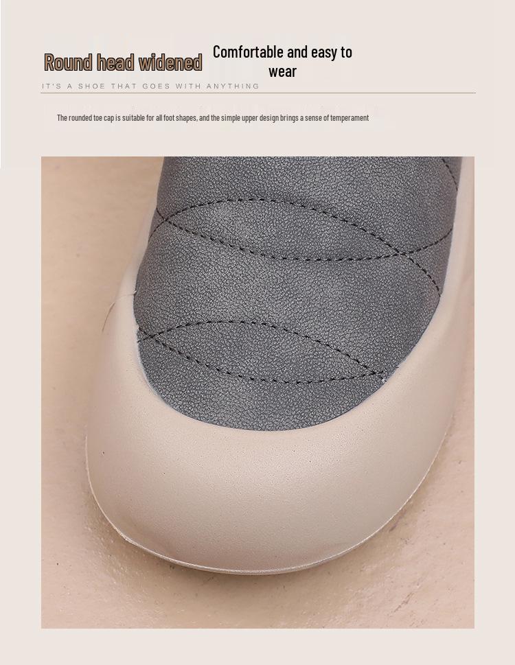 Koreanischer Stil Mode 2025 Winter Warm Wasserdicht Rutschfest Damen Schneestiefel, Plus Samt und Dicke Baumwolle Komfort.