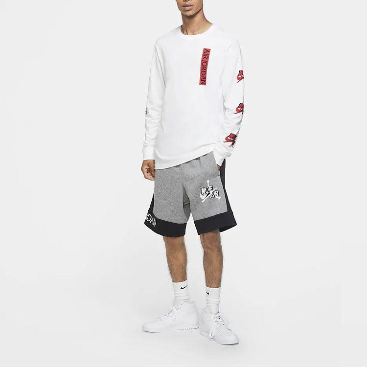 Jordan Pullover Herren Weiß Rundhalsausschnitt Moderat Regular CN3504-100