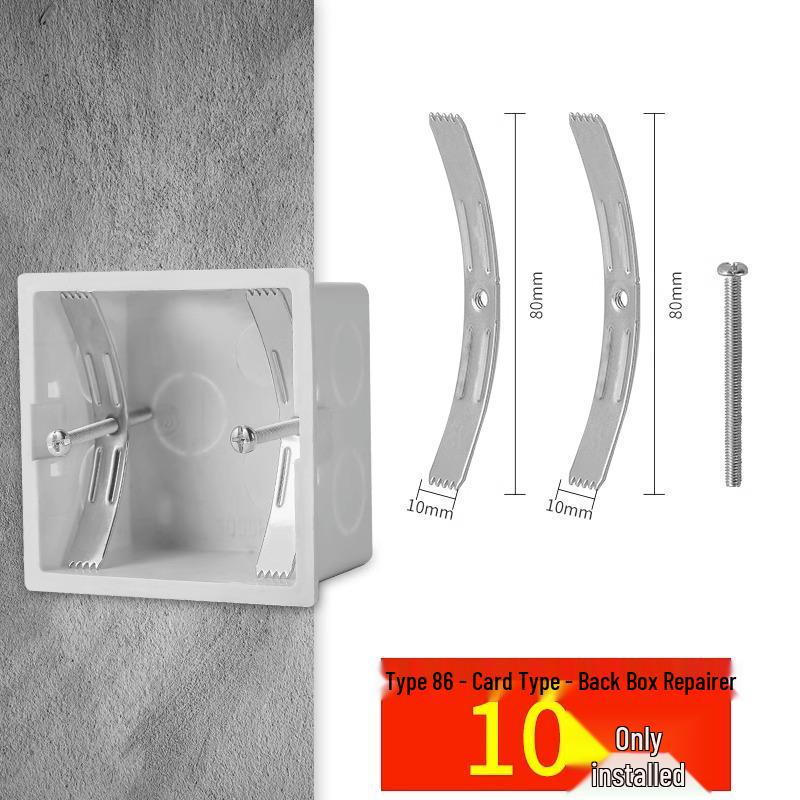 

Universal 86-Type Concealed Junction Box Switch Panel Fixer
