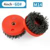 Cleaning Tool Grinding Tool Polishing Tool Brush Abrasive Brush Antique Brushes Nylon Brush 36 3000 4inch 110mm Red Color