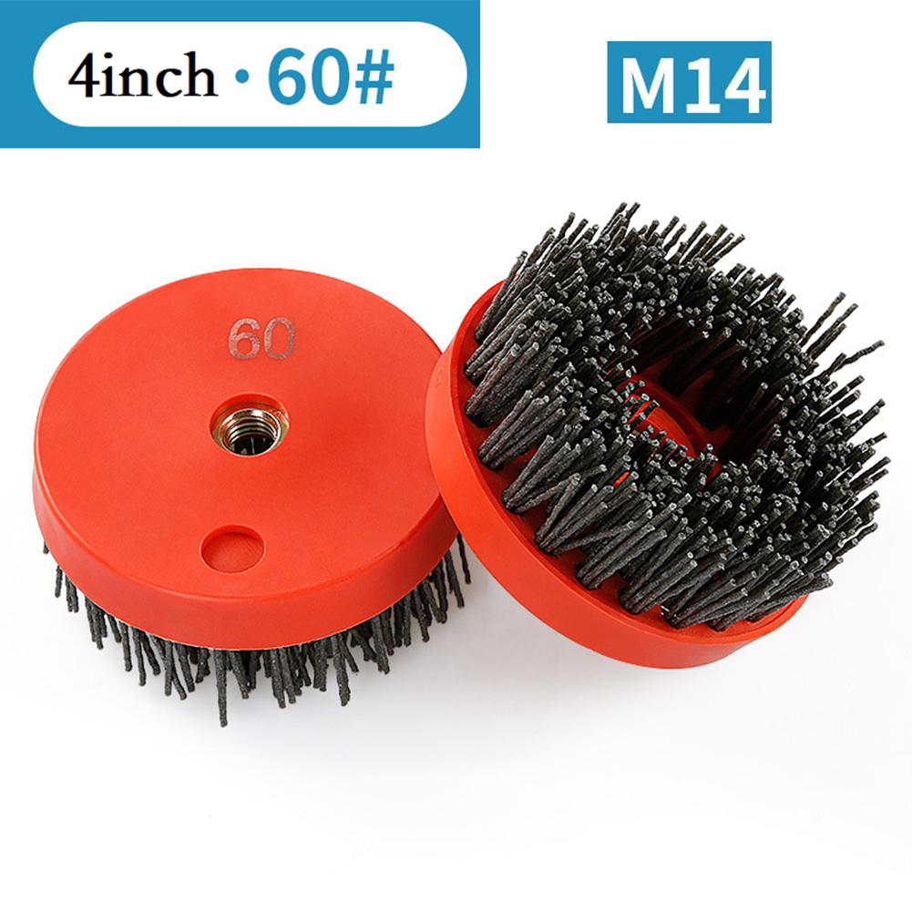 Cleaning Tool Grinding Tool Polishing Tool Brush Abrasive Brush Antique Brushes Nylon Brush 36 3000 4inch 110mm Red Color
