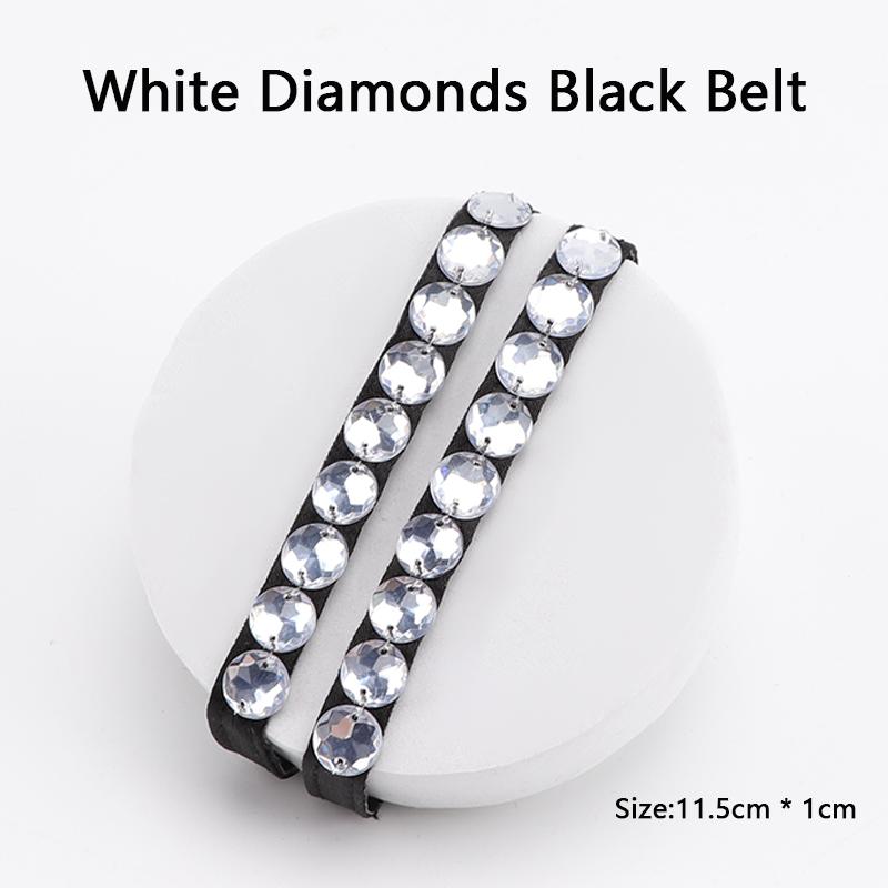 Women High Heels Bundle Decorations Buckle Shoelaces Holding Loose Anti-skid Straps Shoelace Band Ankle Adjustable Shoes Belt