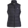 Polo Embroidered Pony Logo Stand Collar Zip Sleeveless Down Vest Women Vest 211812424-001