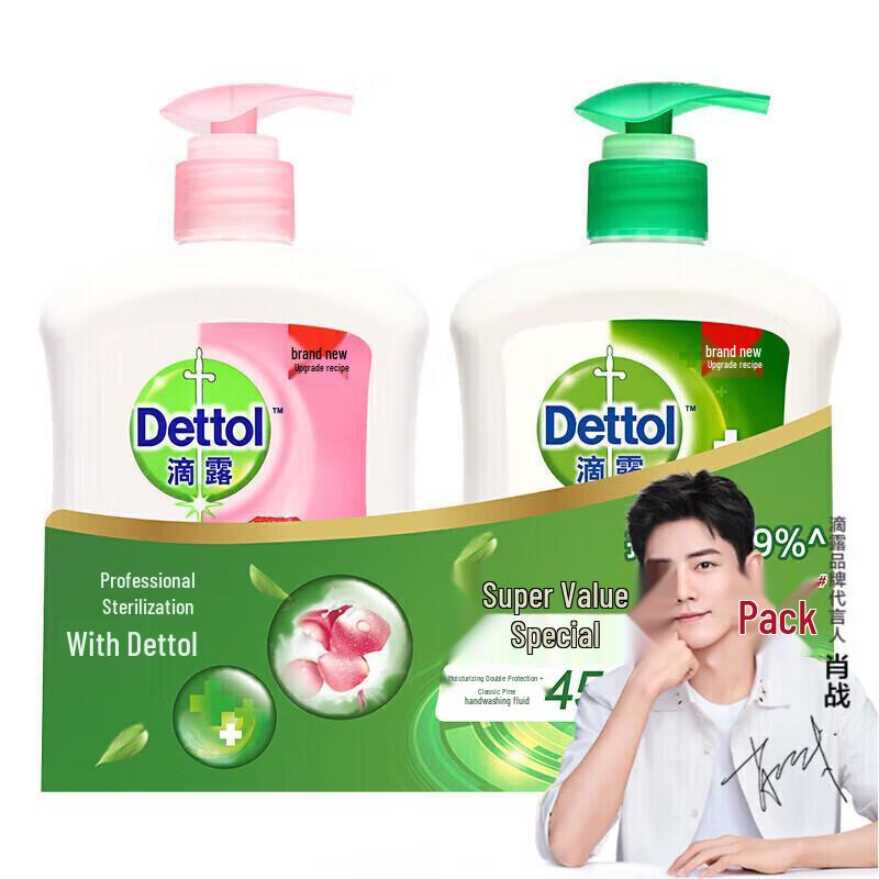 Dettol Antibacterial Hand Wash Twin Pack