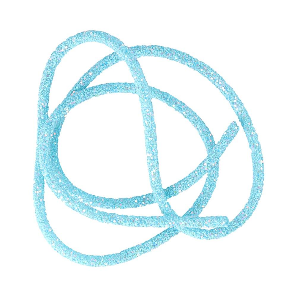 Colorful Party Decoration Soft Shiny Resin Sequin Rope Hat Decor Sandal DIY Glitter Rope Strings