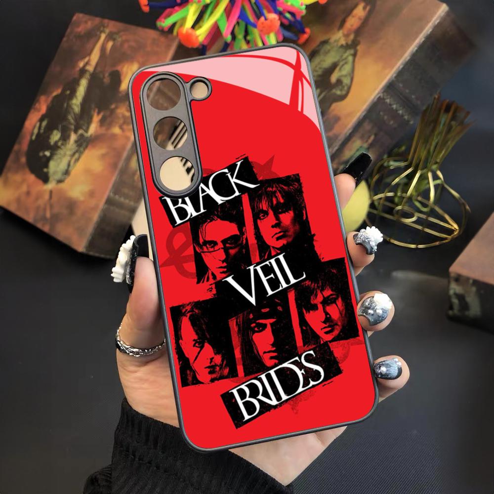 

Andy Biersack Veil Brides BVB Fashion Phone Case For Samsung Galaxy S26 S25 S24 S23 S22 S20 S21 Ultra Plus Fe Colored Silver Cov Galaxy S22 5G
