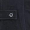 Fred Perry Wool Blend Pea Coat S Navy Women Used