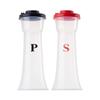 Jar of sugar, salt, spices and pepper, household 2-piece set of sprinkler bottles, plastic barbecue seasoning bottles