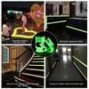 Green Luminous Tape Fluorescent Reflective Self-adhesive Stickers Warning Safety DIY Home Decoration Festival Party Warning Tape