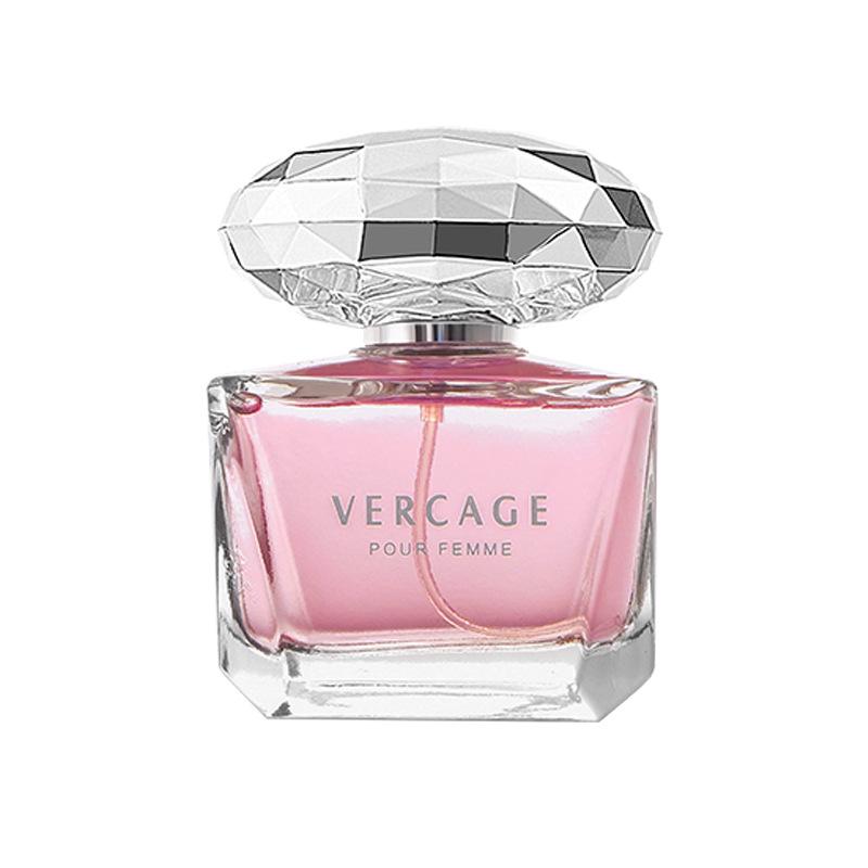 Heartfelt Crystal Diamond Perfume: Long-lasting Floral Fragrance for Women. Fresh, Elegant, and Natural Scent for Students and Girls.