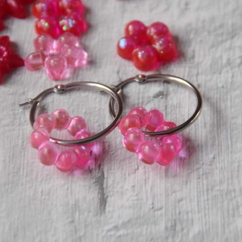 Five Petals Flower Earring Mould Crafted From Food Grade Silicone For Jewelry Crafting And Customes Creation