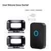 Rechargeable Infrared Doorbell with Voice Welcome Sensor