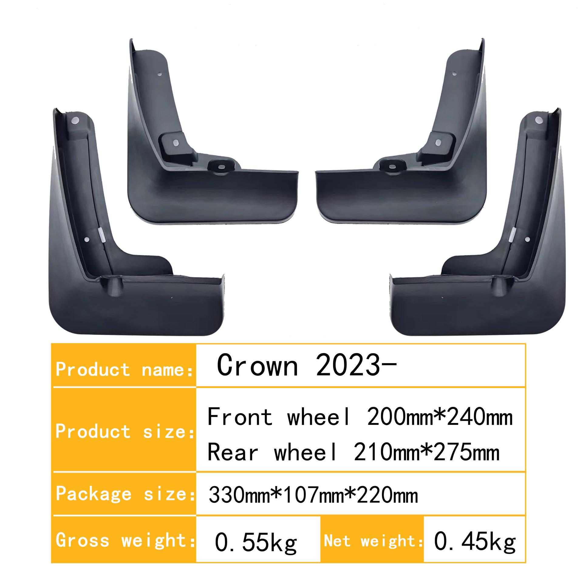 

Toyota Crown Car Mud Flaps/Mud Guards for Modification