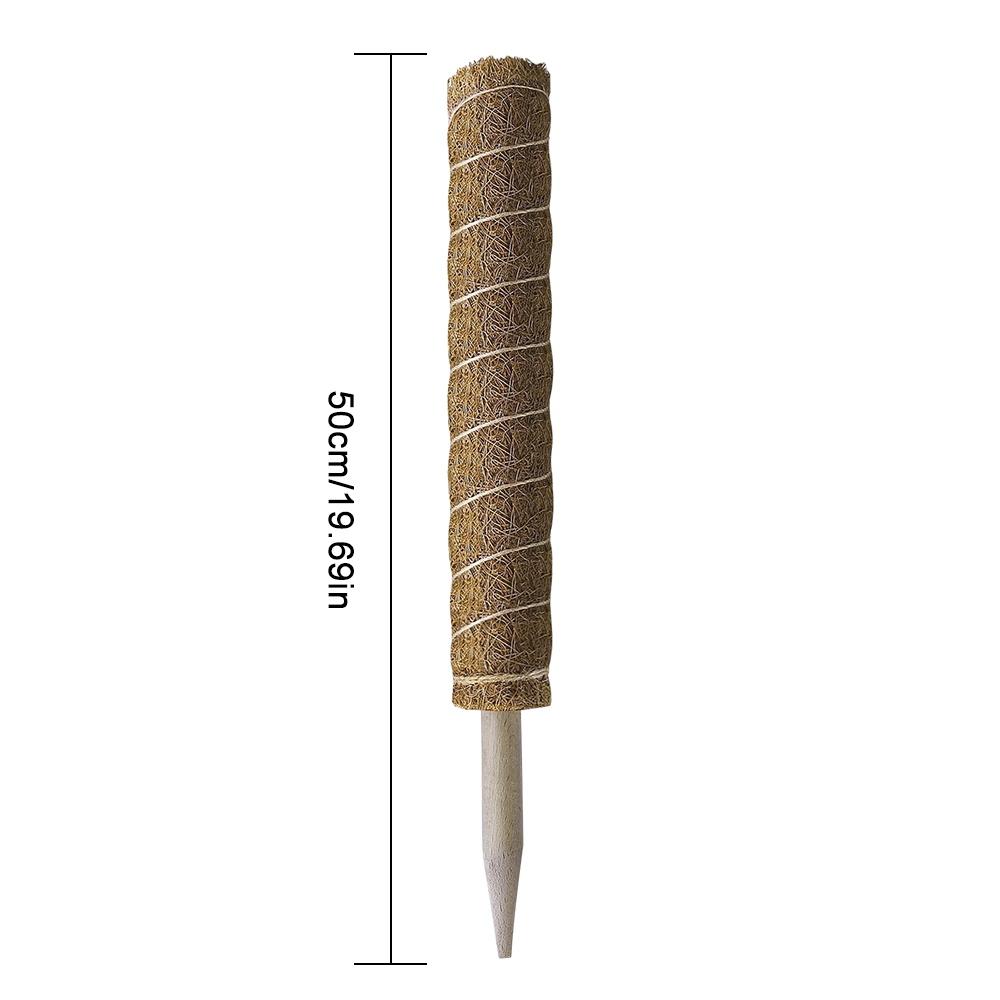 Plant Climbing Coir Totem Pole Safe Gardening Coconut Stick For Climbing Plants Vines And Creepers Plant Support Garden Supplies
