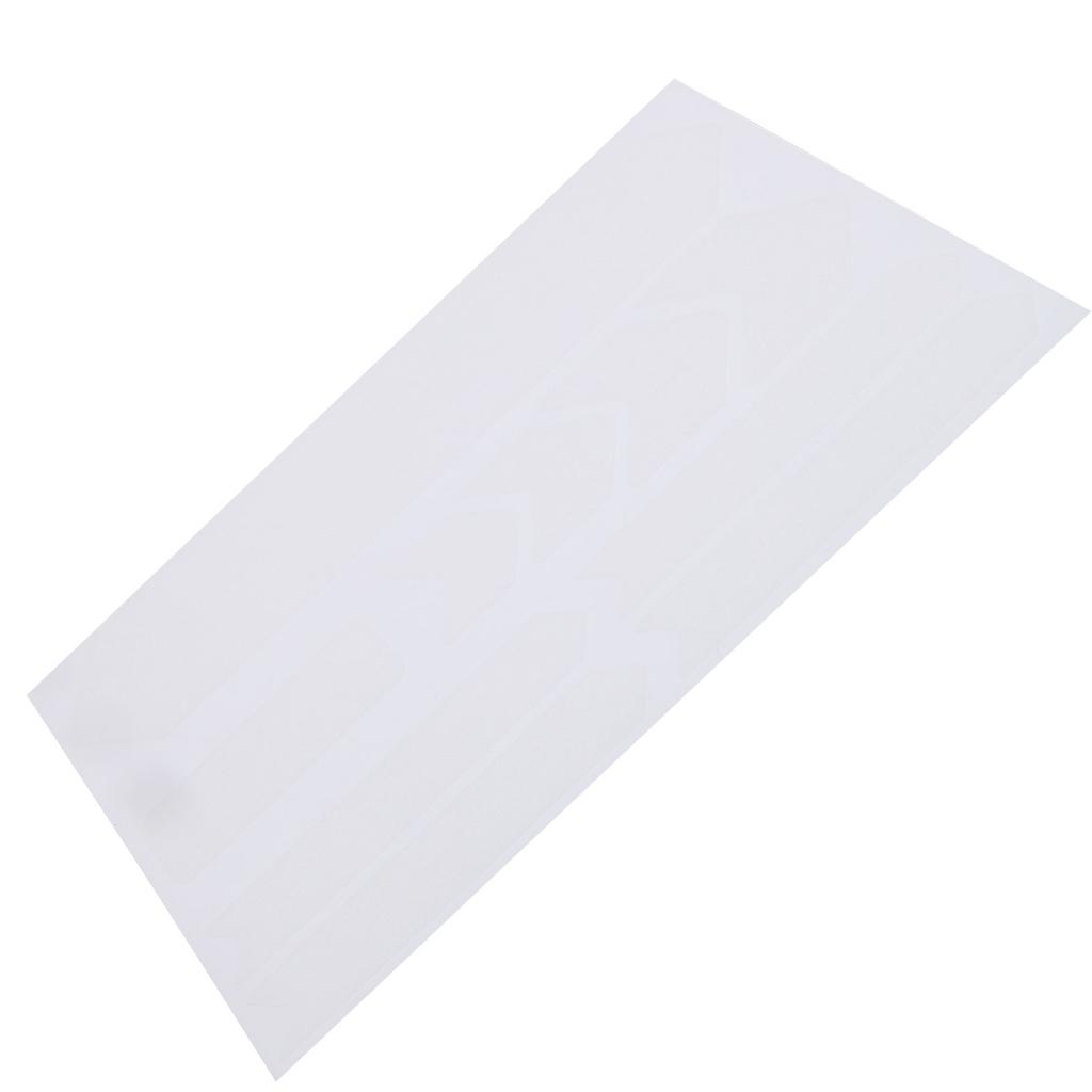 Fahrradrahmen Schutzfolie Transparent Anti-Kollisions-Kratzschutzaufkleber Fahrradzubehör(Orangenschalenmuster )