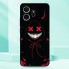 Anime Bad Boy Devil Phone Case For TCL NxtPaper 70 Pro 5G Painted TPU Black Back Cover Soft Silicone Funda Screen Protector Film
