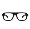 Oversized Square Reading Glasses for Men Women Luxury Brand Anti Blue Light Presbyopic Prescription Eyewear Black