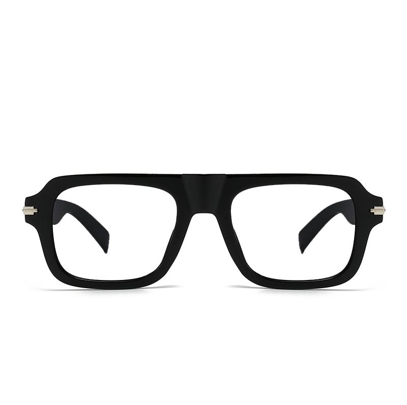 Oversized Square Reading Glasses for Men Women Luxury Brand Anti Blue Light Presbyopic Prescription Eyewear Black
