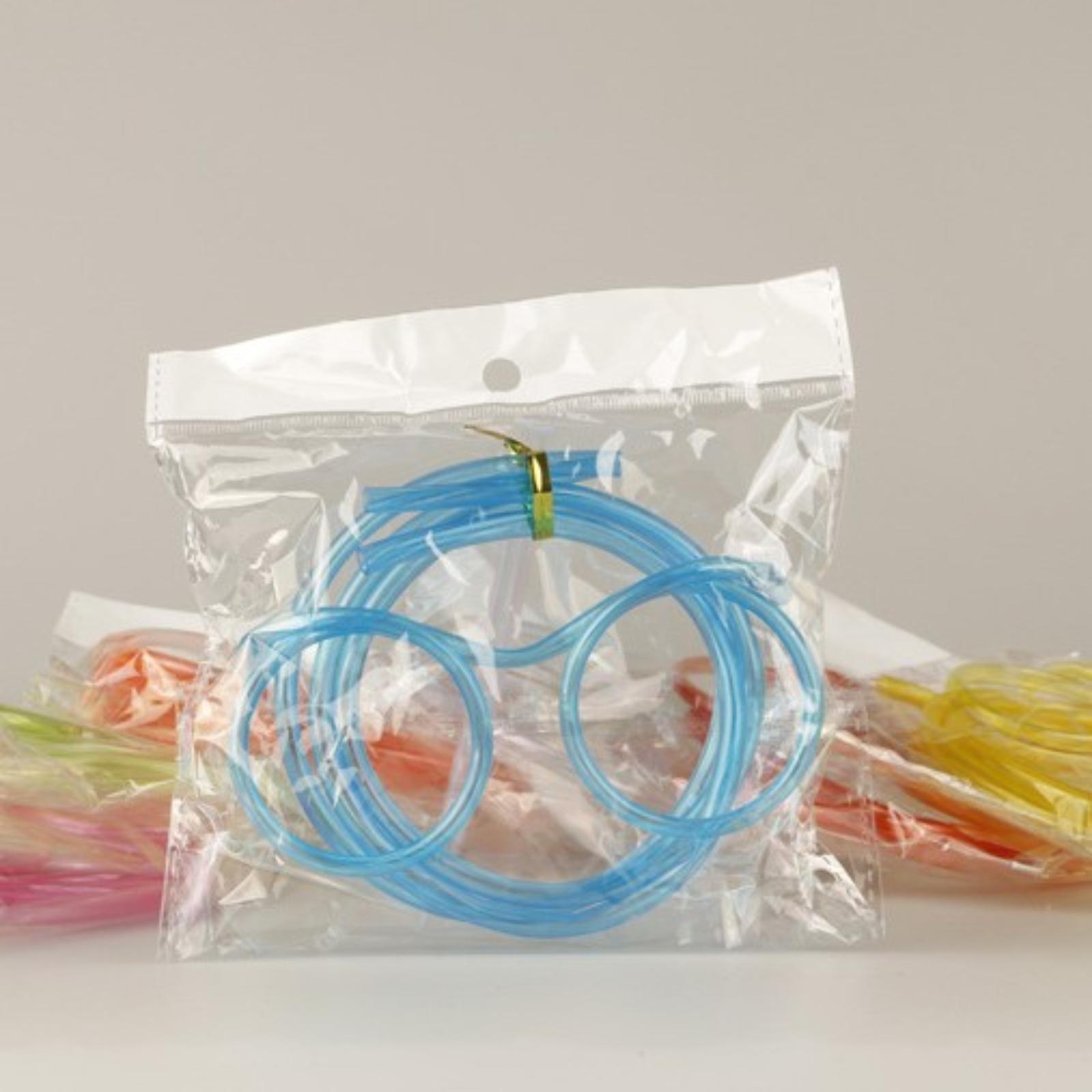 

Novelty Soft Plastic Straw Glass, Reusable DIY Straw Glasses Bar Supplies Kids Baby Birthday Party Event Drinkware One Size