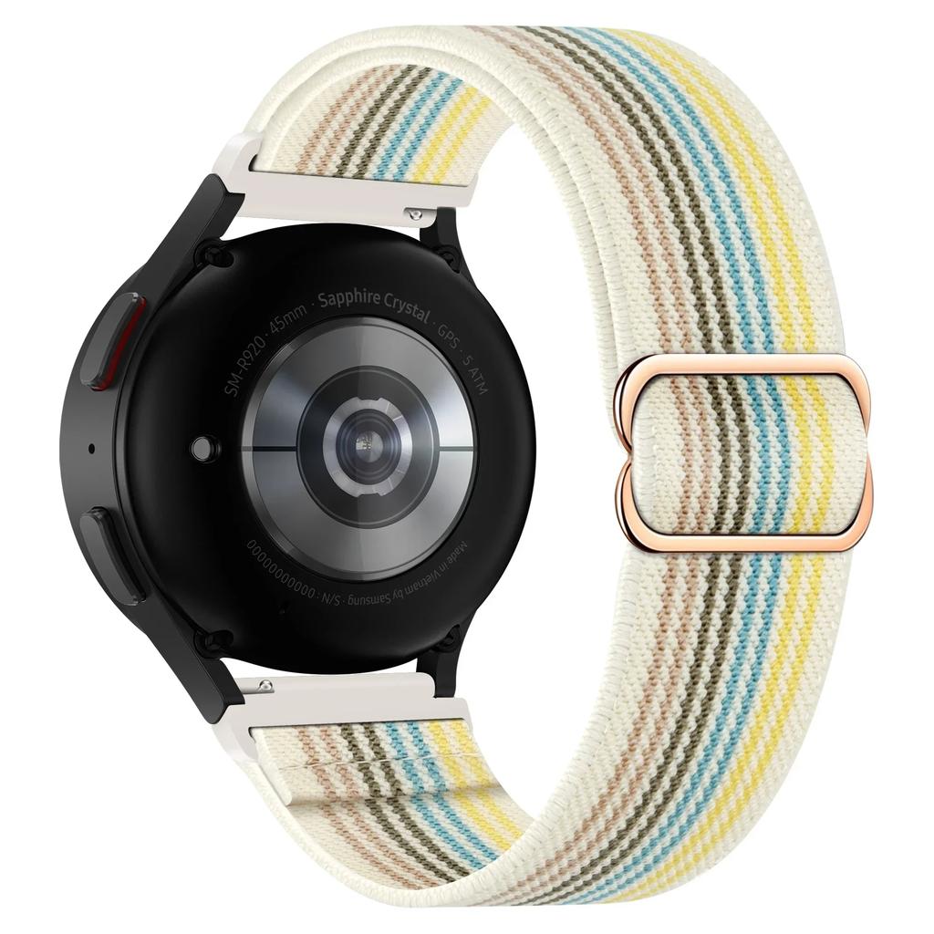 20mm 22mm Nylon-Schlaufenarmband für Garmin Vivoactive 6 Band Forerunner 570 165 245 255 265/Venu 3 Sport-Armband Ersatzarmbänder