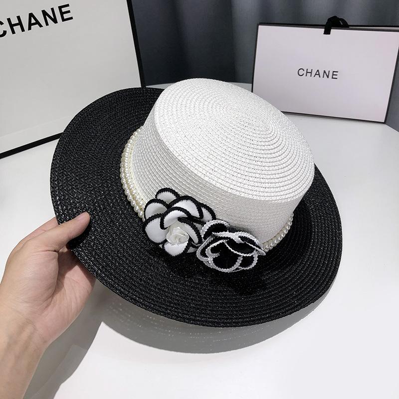 

JYL TS DIY Цветочная панама Складная Защита от солнца Хлопковая ткань Blackborderandwhitetop_adjustable красный