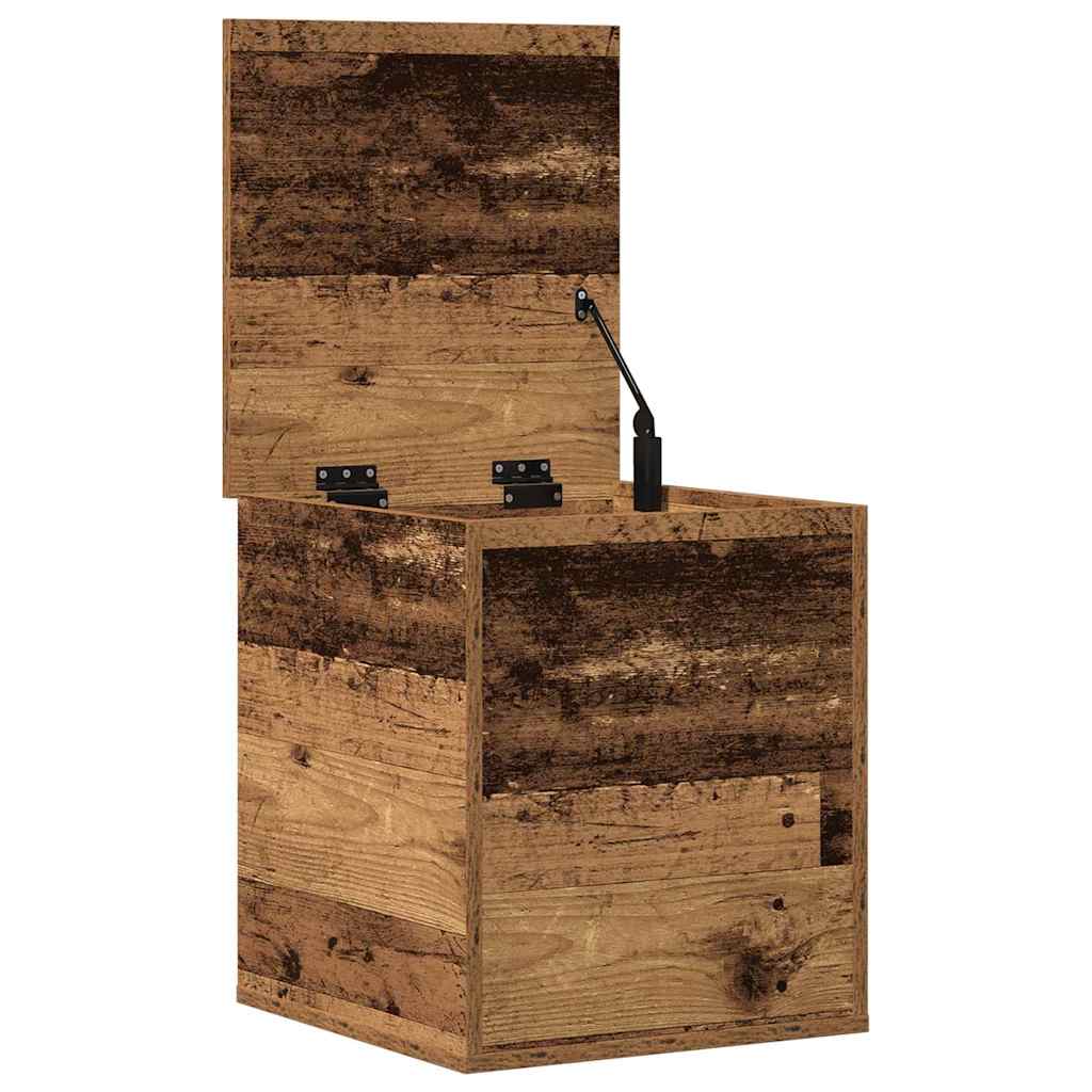 Storage Box Reclaimed Wood 40 x 42 x 46 cm Engineered Wood