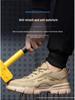 Breathable Fly-Knit Steel Toe Safety Shoes - Durable, Anti-Slip, and Comfortable for Long Hours