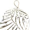 Angel Wing Wooden Hanging Decoration 30cm