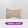 1Pcs Car Seat Headrest Auto Logo Neck Pillow For Alfa Romeo 156 159 147 4C 8C 166 Giulia Giulietta Mito Stelvio Spider GT Tonale