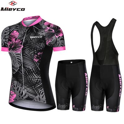Bicycle Woman Cycling Clothing Mountain Bike Cycling Jersey Shorts Women Road Bike Shorts and T-shirt Jumpsuit Cycling Suit Mtb