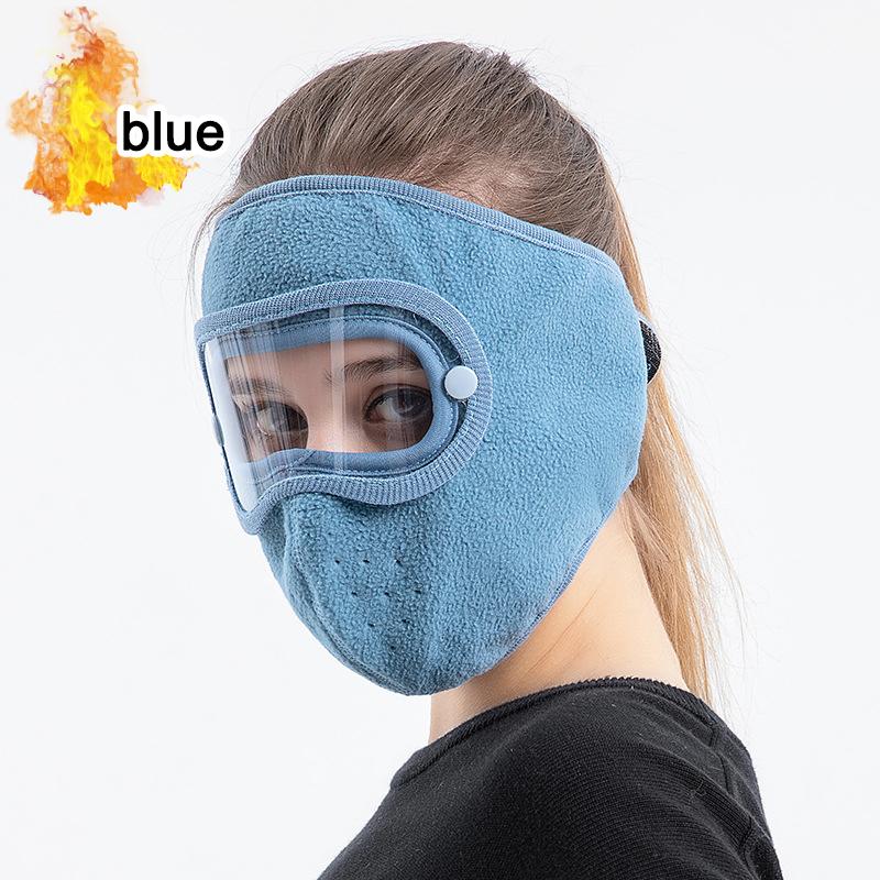 Cycling Full Face Mask Windproof Anti-fog Cycling Goggles Hood Mask Winter Cap Ski Breathable Masks Balaclava Motorcycle Mask