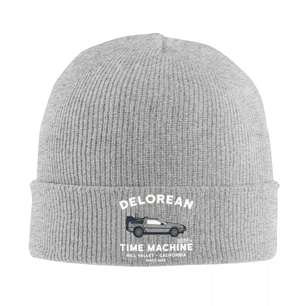 Cappello a Maglia Beanie Time Machine Ritorno al Futuro Cappello Autunno Inverno Caldo Nuovo Classico Serie di Film Cappellini Uomo Donna