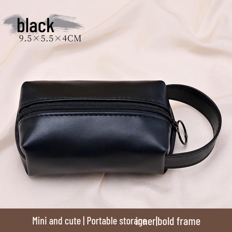 

Компактная косметичка из ПУ: Портативный кошелек для монет и косметичка