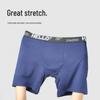 Euro-American Men's Fashionable Breathable Underwear: Comfort-Fit Soft Modal Briefs & Boxer Briefs
