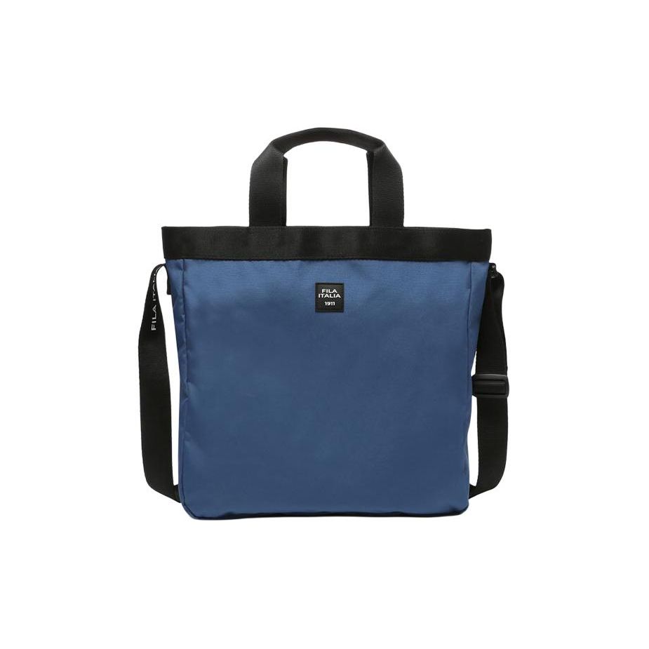 

FILA Letter Logo Solid Color Simple Polyester Shoulder Crossbody Tote Bag Unisex bags Sky-Blue FS3BCE5337XGSU Sky Blue