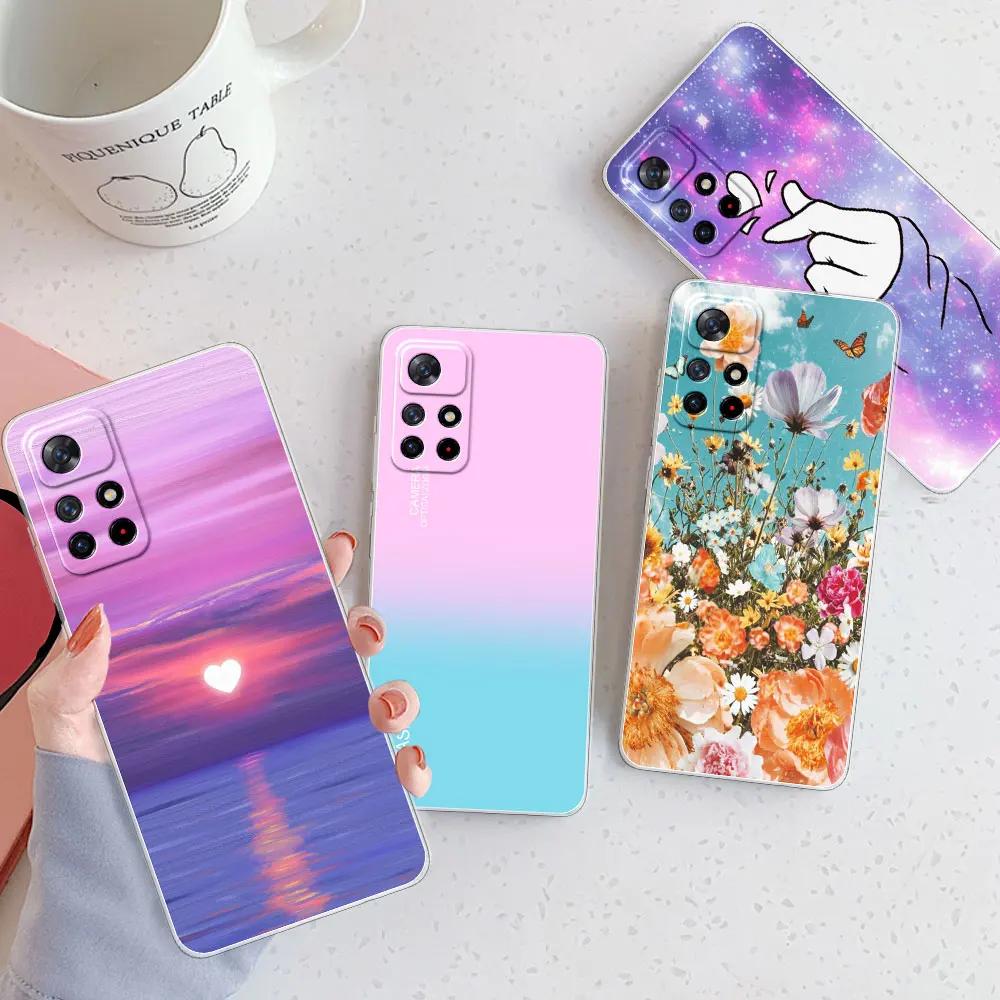 For Redmi Note 11S 5G Case For Redmi Note 11T Note11 11E Clear Cover Soft Silicone Phone Case For Redmi Note 11 Pro+ Plus Funda